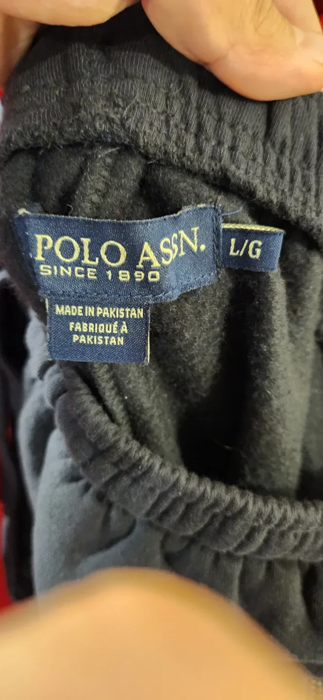 U.S. Polo Assn. Red Hoodie & Black Sweatpants - L image indicator(4)