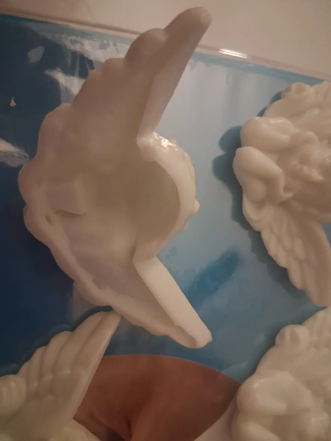 Wilton Vintage Angel Cake Decorations - New! 6 pcs image indicator(3)