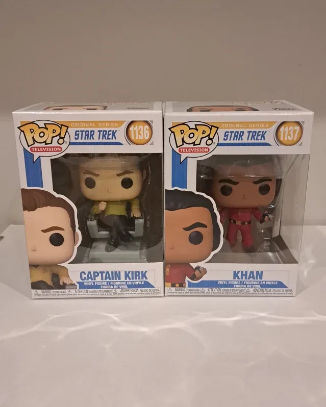 🌌 Star Trek Original Series 🌌 Captain Kirk Khan Sulu Uhura Gorn