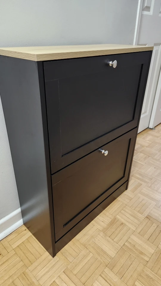 Shoe Cabinet 2-Flip Drawers *new