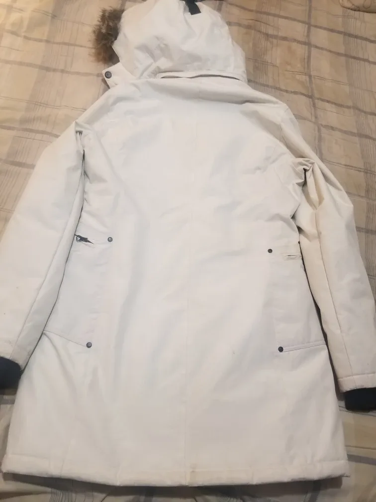 Noize Weather Guard White Winter Coat XL  #Cleanout image indicator(3)