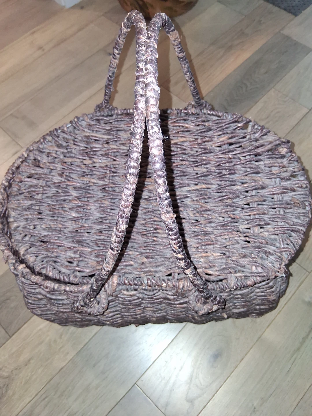 Wicker Basket with Lid - photo 5