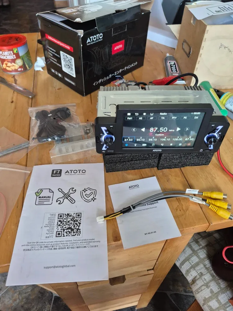 ATOTO F7 WE 5 Inch Single Din Car Stereo image indicator(4)