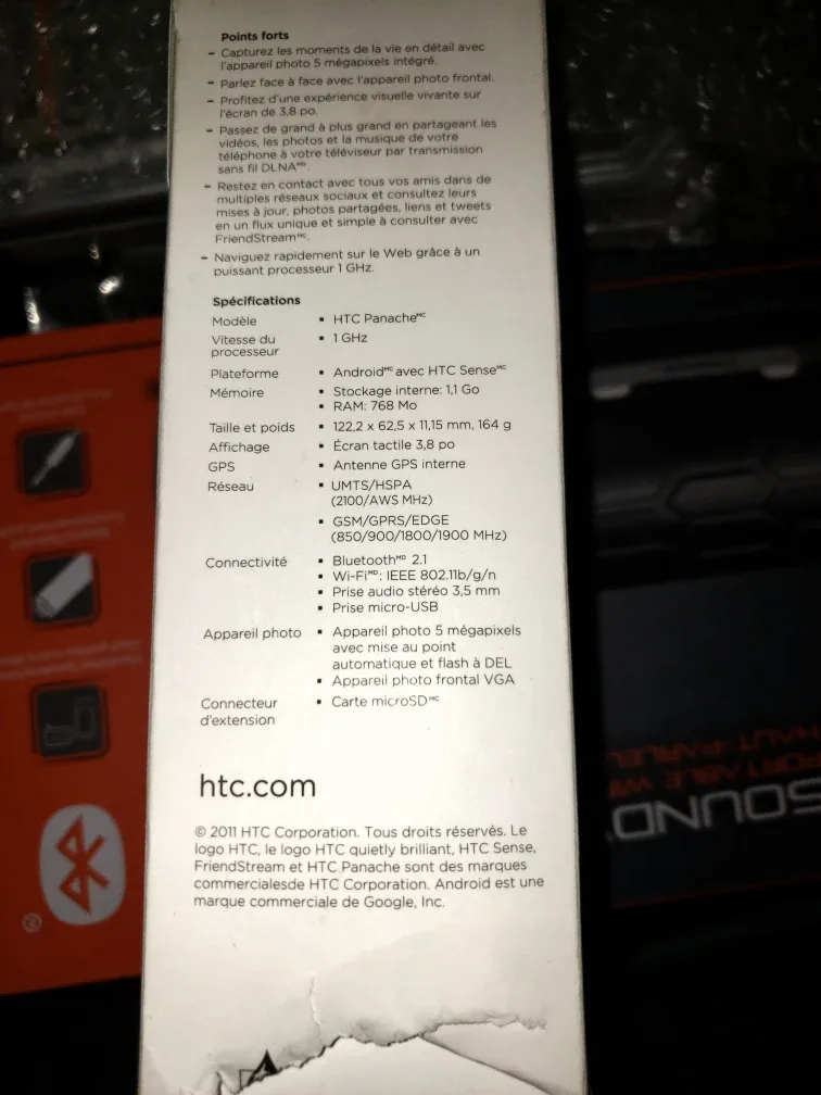 @@HTC Pannache Mobile phone  @@ image indicator(4)