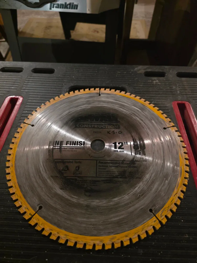 Construction Pro Fine Finish 12" Saw Blade