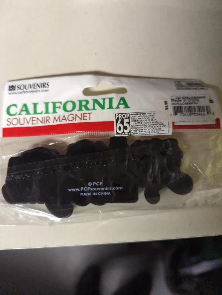 California Souvenir Magnet - Los Angeles