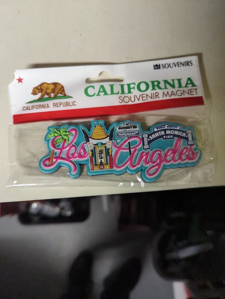 California Souvenir Magnet - Los Angeles image indicator(2)