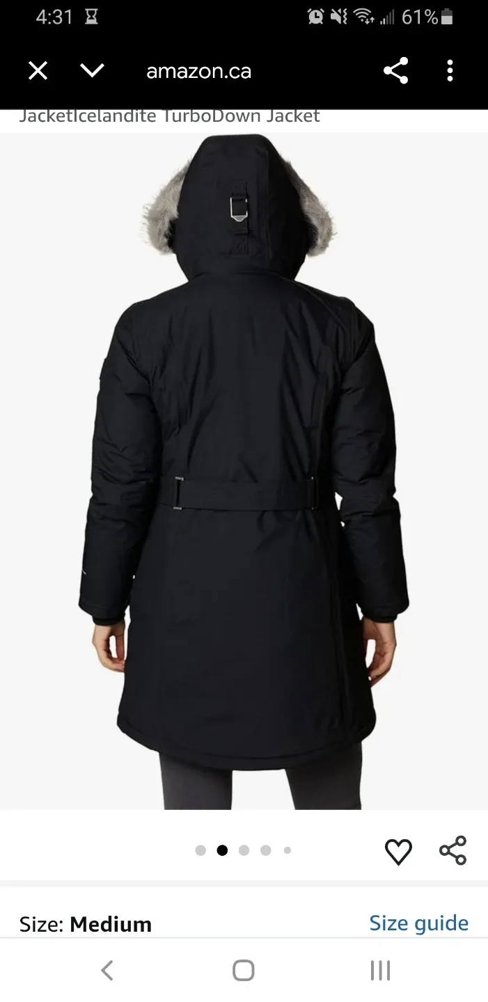 Columbia womens Icelandite turbo down image indicator(8)