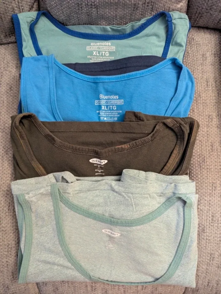 $5 for Four Used Men's Tank Tops - XL image indicator(5)