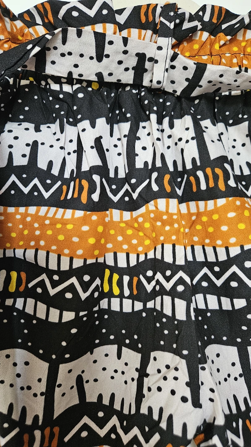 Patterned Boho Shorts, Size Medium - photo 3