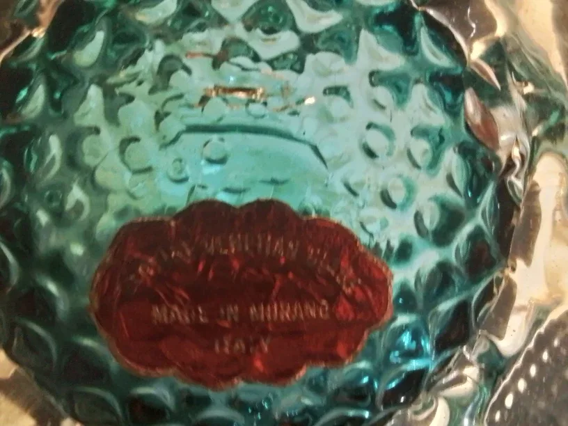 Vintage Murano Venetian Glass Basket image indicator(4)