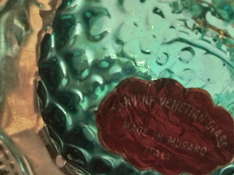 Vintage Murano Venetian Glass Basket image indicator(6)