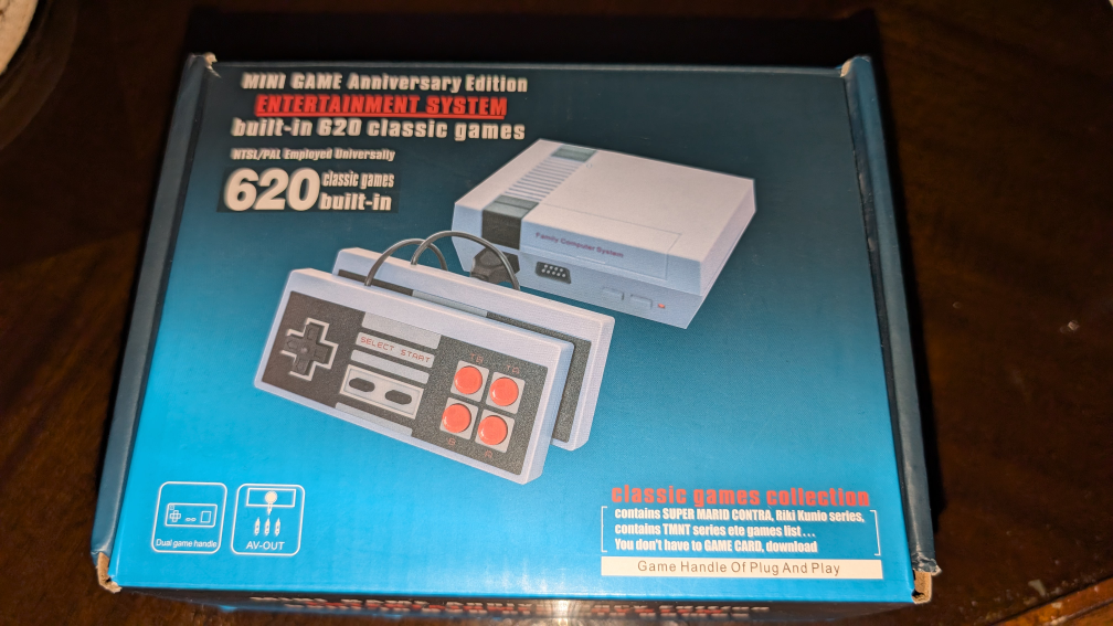 Mini Game Anniversary Edition Entertainment System