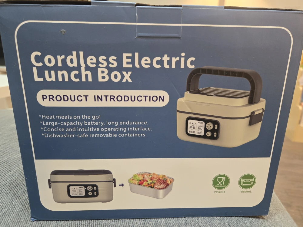 Cordless Electric Lunch Box - New in Box!