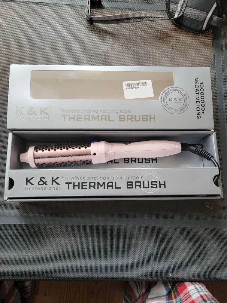 K&K Professional Thermal Brush - Hair Styling Tool image indicator(2)