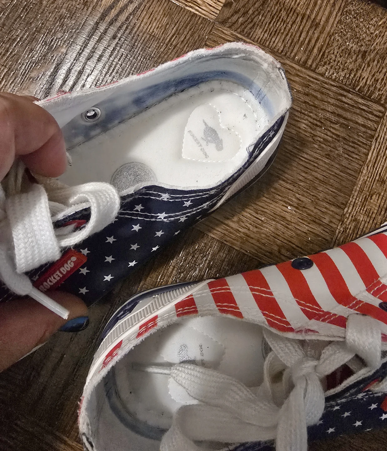 Rocket Dog Patriotic Canvas Sneakers - photo 3