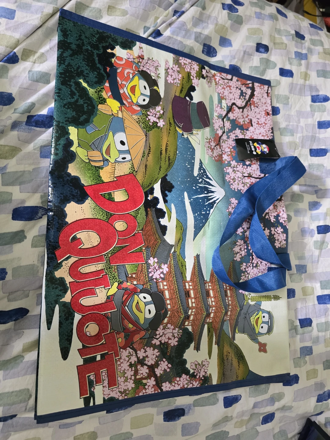 Travel Sale! Don Quijote Reusable Shopping Bag BNWT Japan