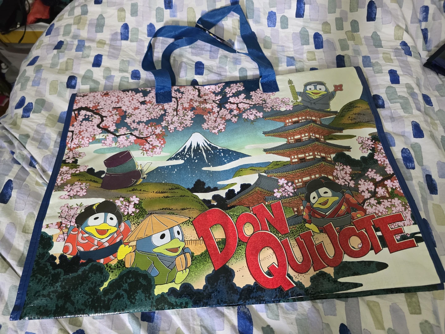 Travel Sale! Don Quijote Reusable Shopping Bag BNWT Japan - photo 2