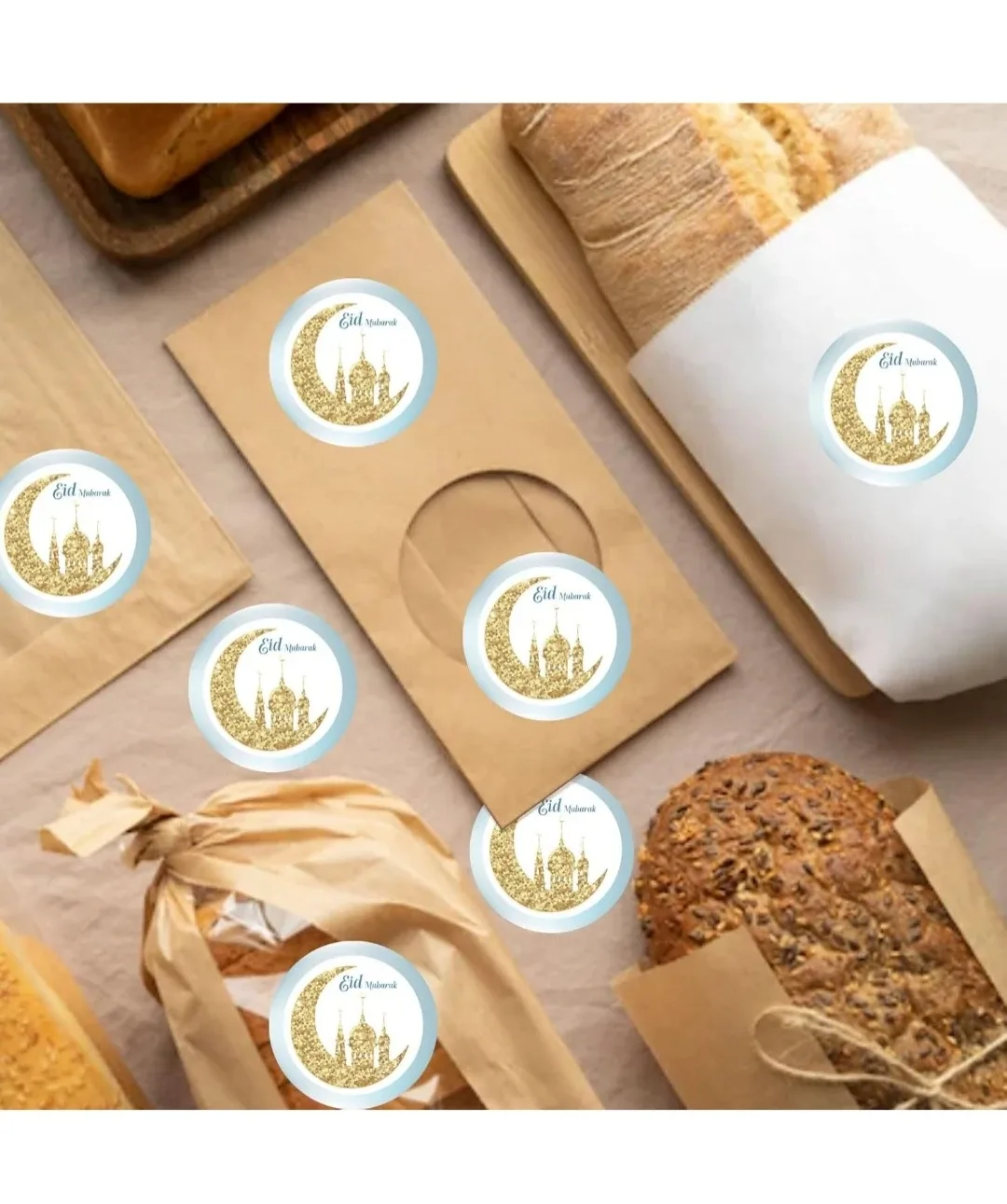 Eid Mubarak Stickers - Assorted Designs image indicator(5)