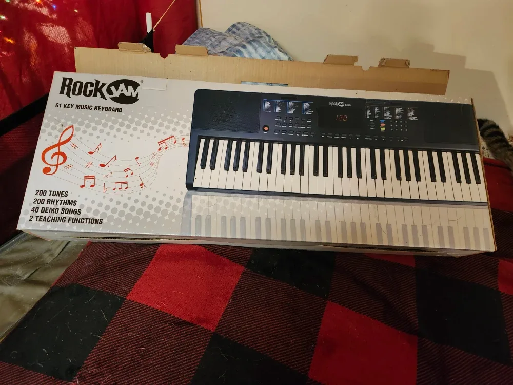 RockJam 61 Key Music Keyboard