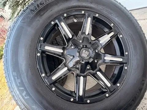 Black iron truck rims image indicator(2)