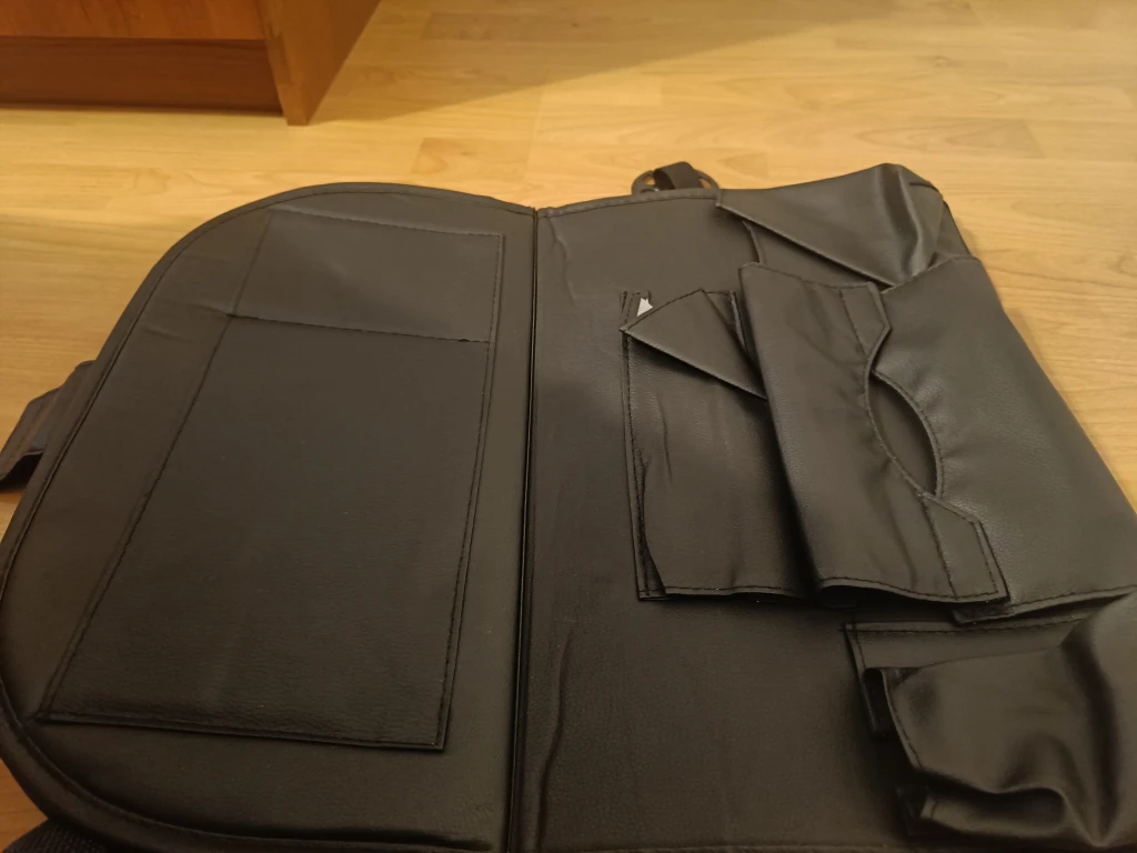 Black Car Seat Organizer