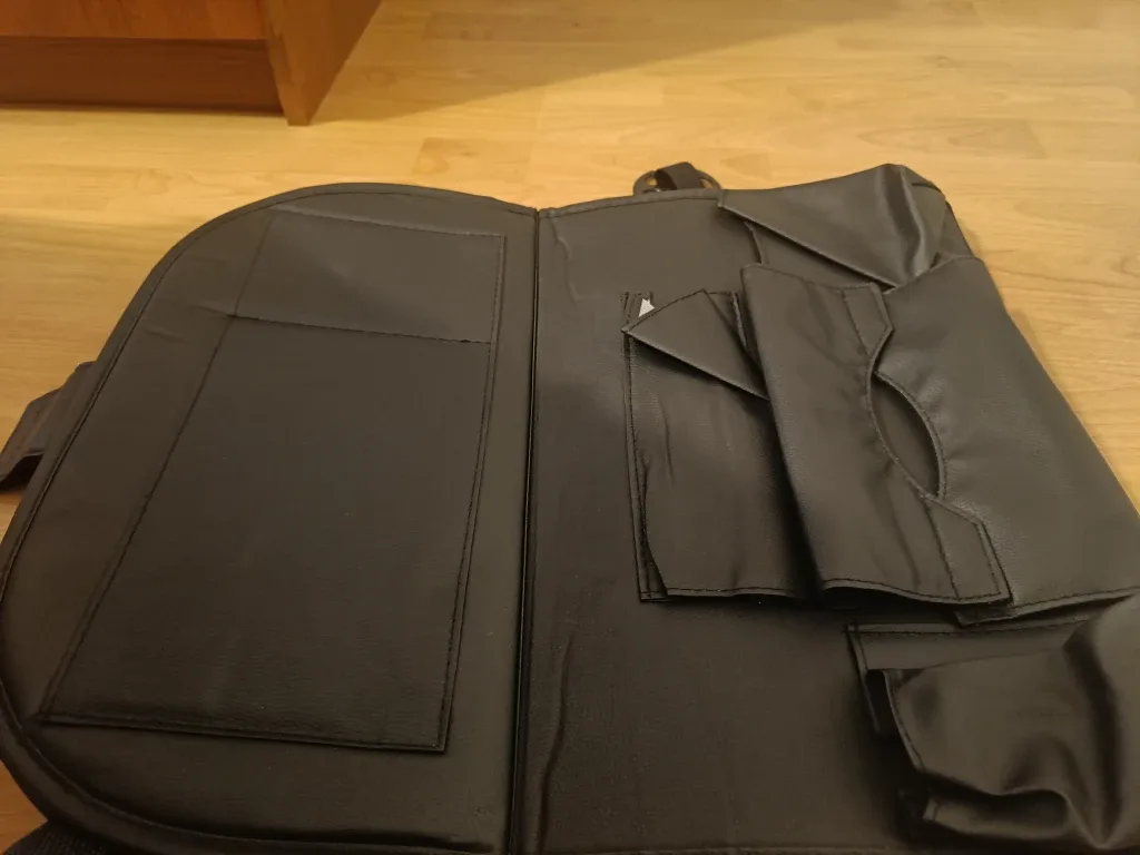 Black Car Seat Organizer