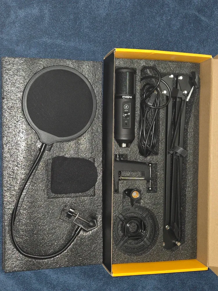 Maono AU-PM422 USB Condenser Microphone Set