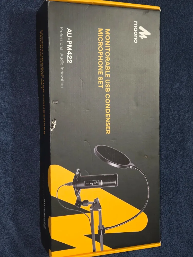 Maono AU-PM422 USB Condenser Microphone Set image indicator(2)