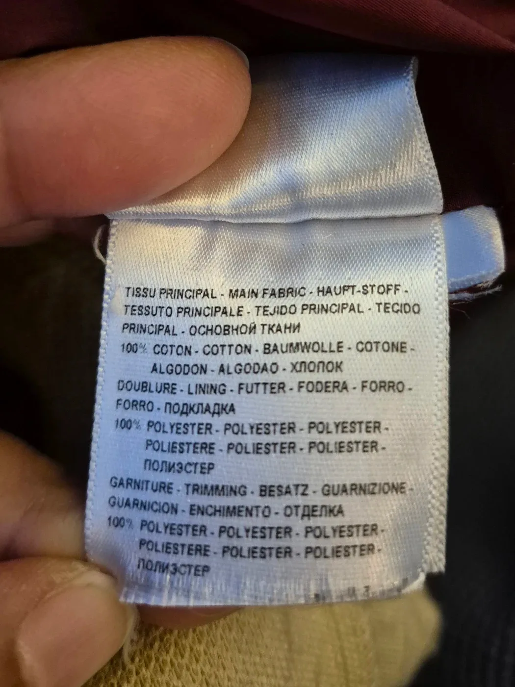 KOOKAI Burgundy Winter Coat image indicator(7)