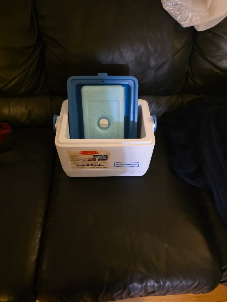 Rubbermaid Tote 6 Cooler