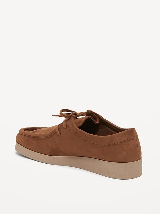 Brand new - Old Navy Faux-Suede Derby Boots image indicator(5)