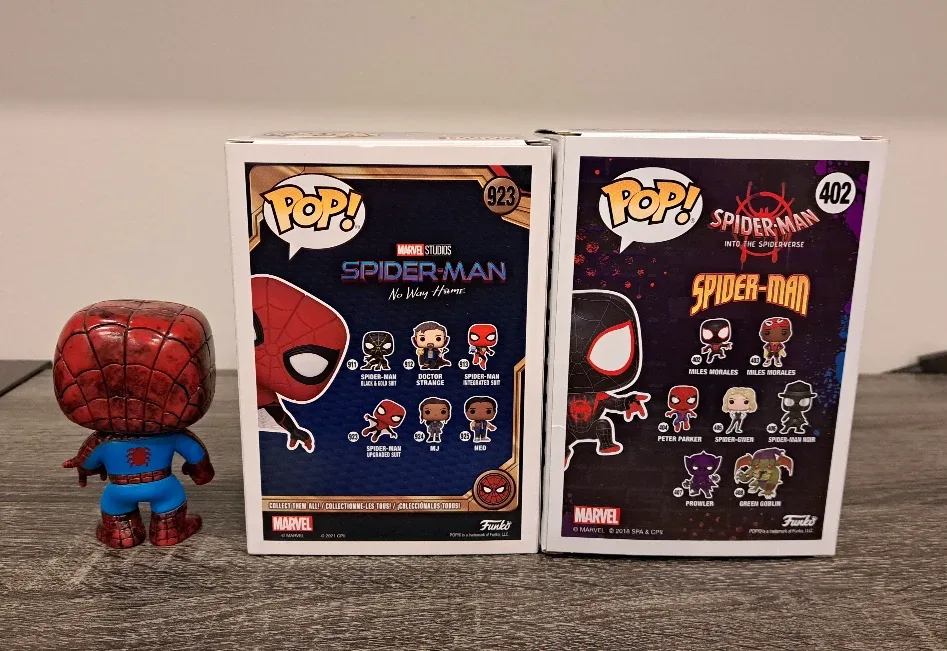 🤟 Spider-man 🤟 Marvel Collections Funko Pop #CleanOut image indicator(3)