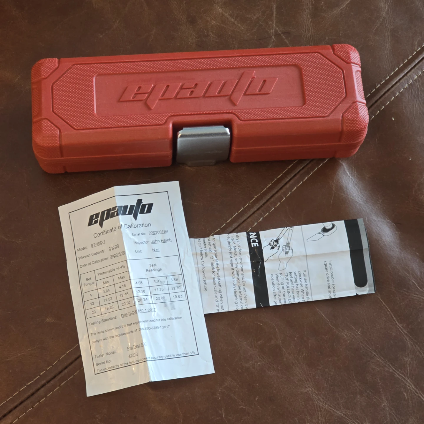 Epaulo ST-10D-1 Torque Wrench Set - photo 2