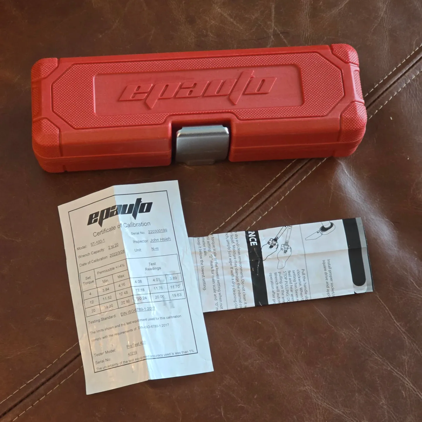 Epaulo ST-10D-1 Torque Wrench Set image indicator(2)