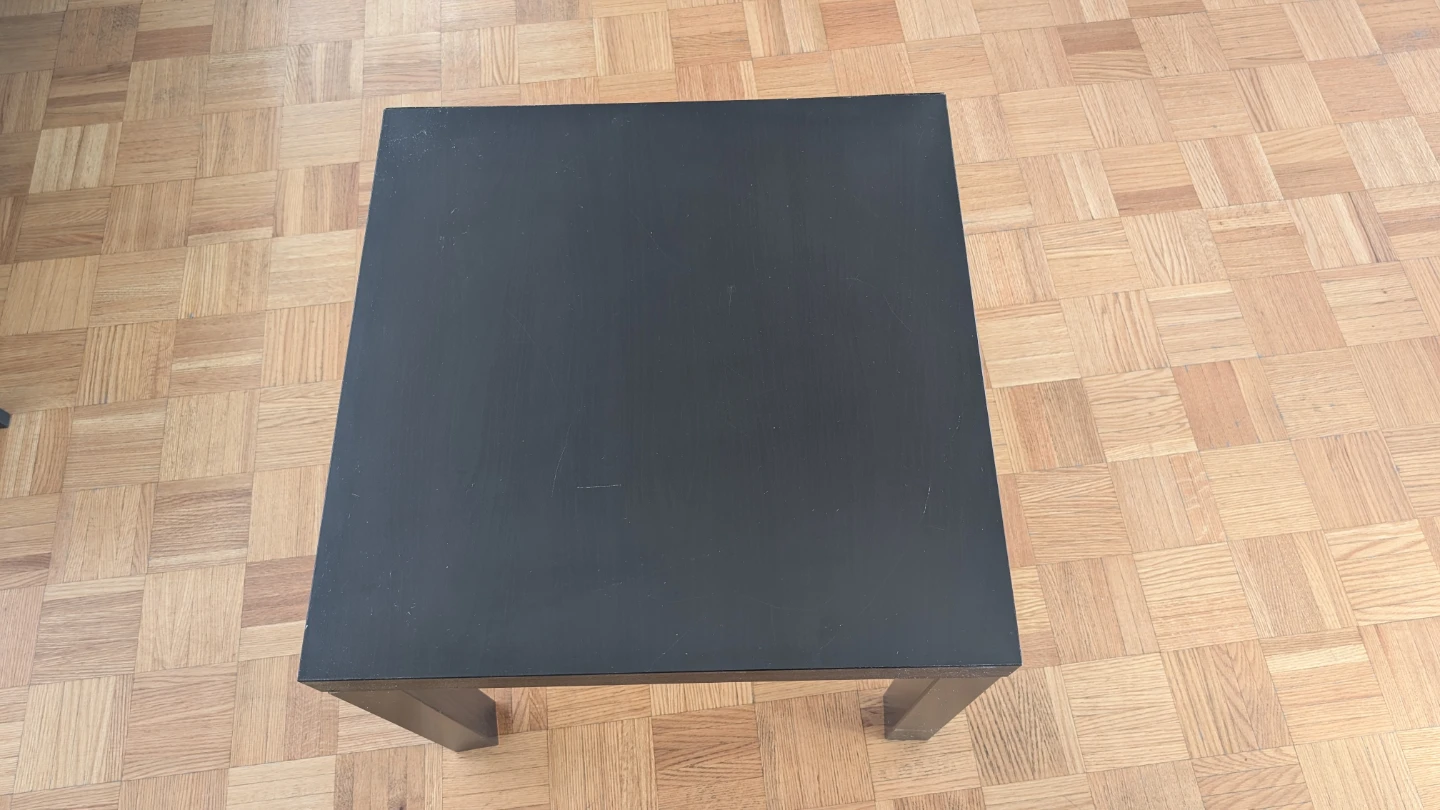 Black Side Table - 21 inches