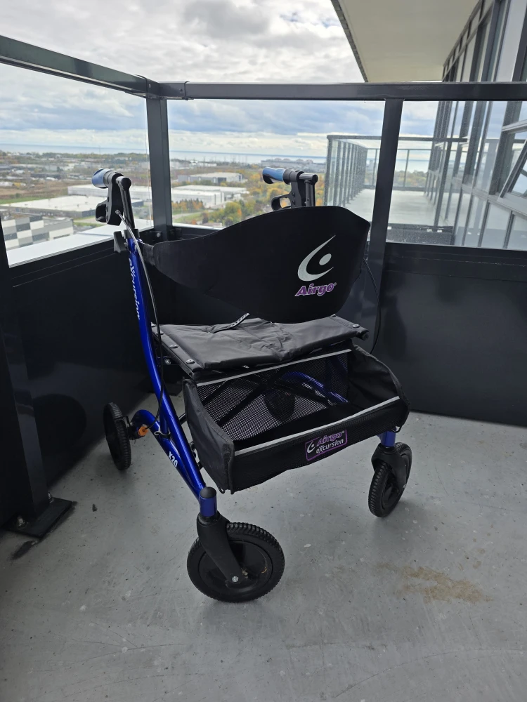 Excursion Airgo X20 Blue Rollator Walker - Delivery available