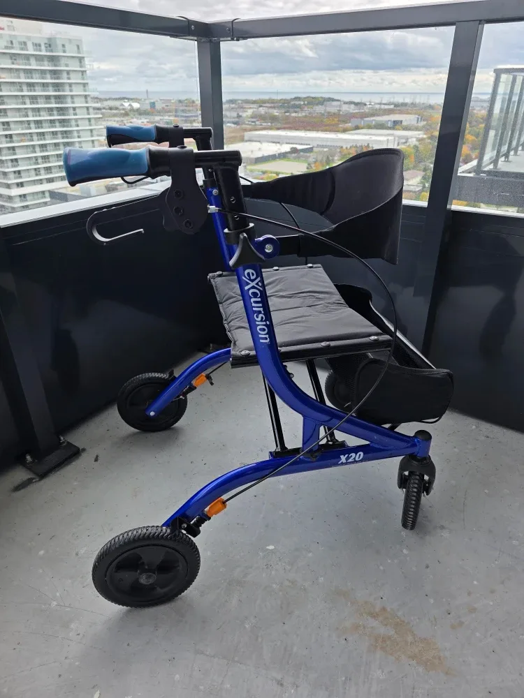 Excursion Airgo X20 Blue Rollator Walker - Delivery available image indicator(2)