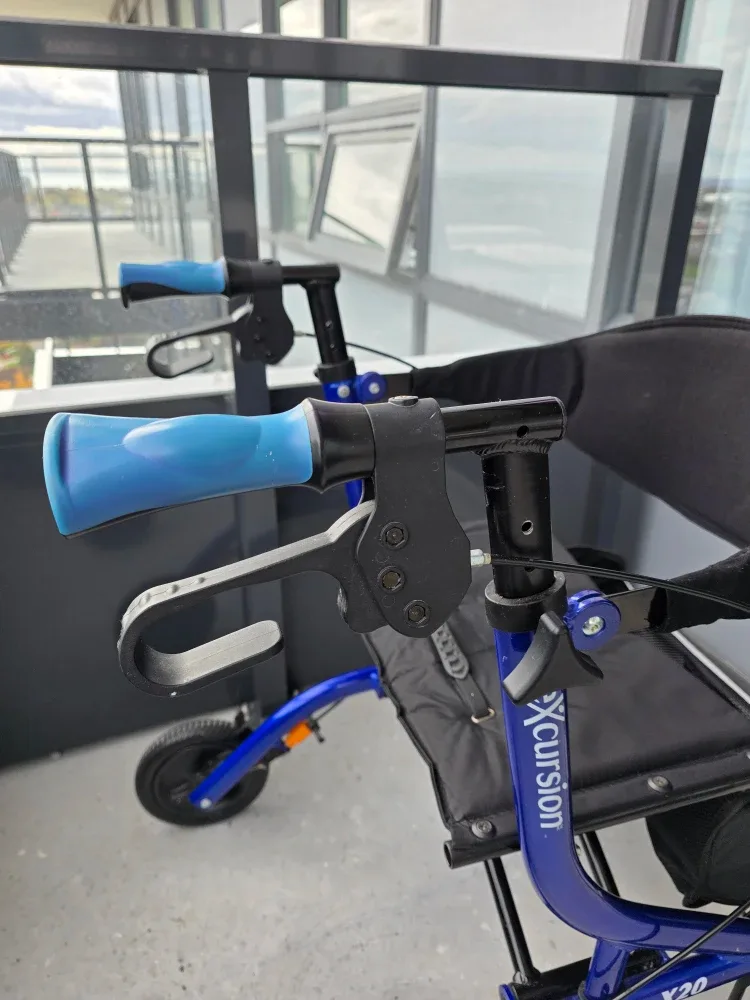 Excursion Airgo X20 Blue Rollator Walker - Delivery available image indicator(4)