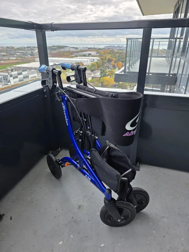 Excursion Airgo X20 Blue Rollator Walker - Delivery available image indicator(5)