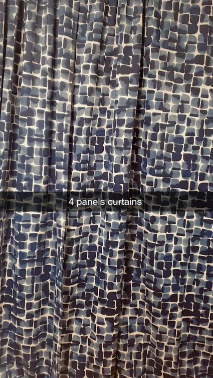 4 Panel Curtains