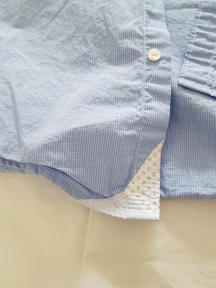 Scotch & Soda Light Blue Button-Down Shirt - Size L image indicator(3)