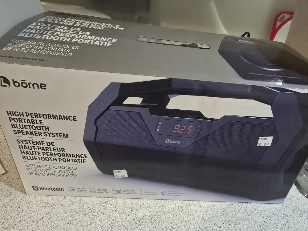 New Borne Portable Bluetooth Speaker System