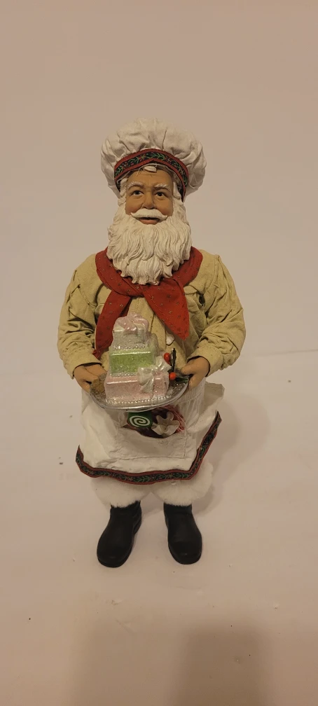 Santa Chef Figurine - photo 2
