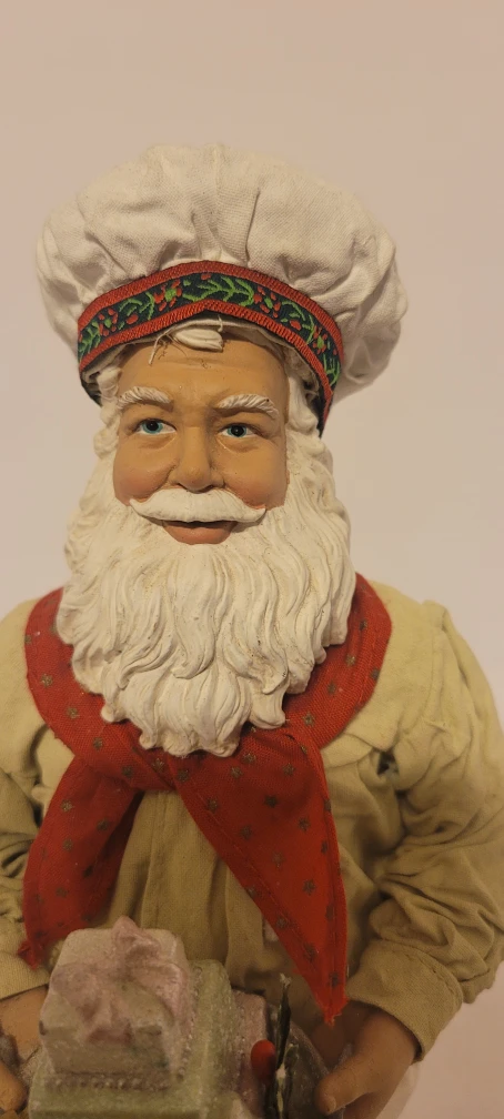 Santa Chef Figurine - photo 3