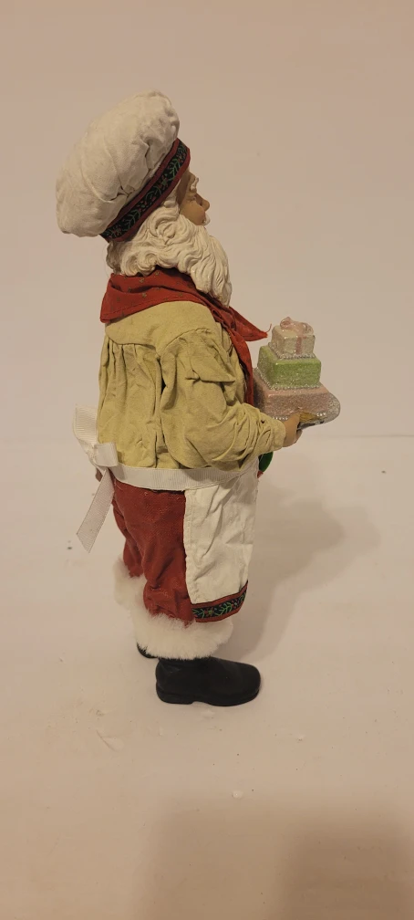Santa Chef Figurine - photo 4