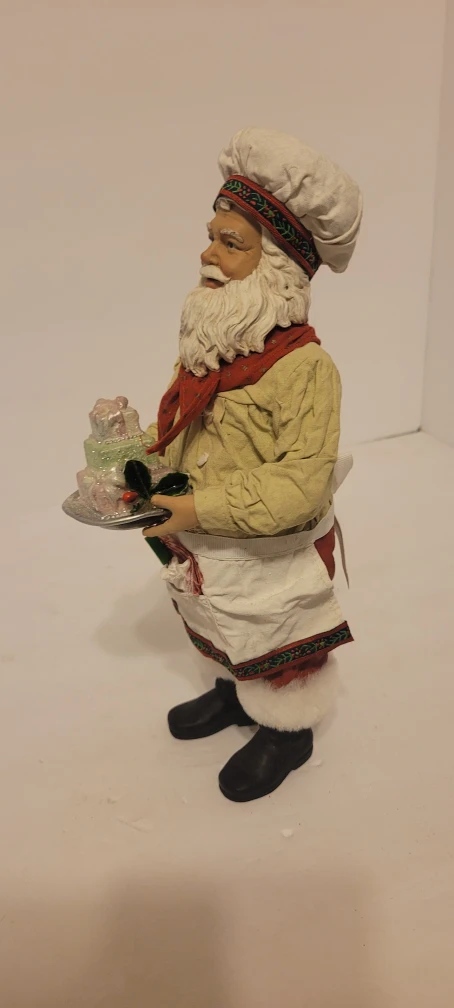 Santa Chef Figurine - photo 5