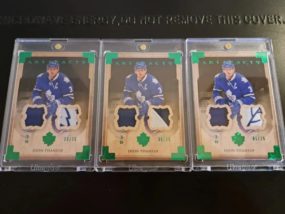 Dion Phaneuf Artifacts Hockey Cards 2013-14 Upper Deck artifacts