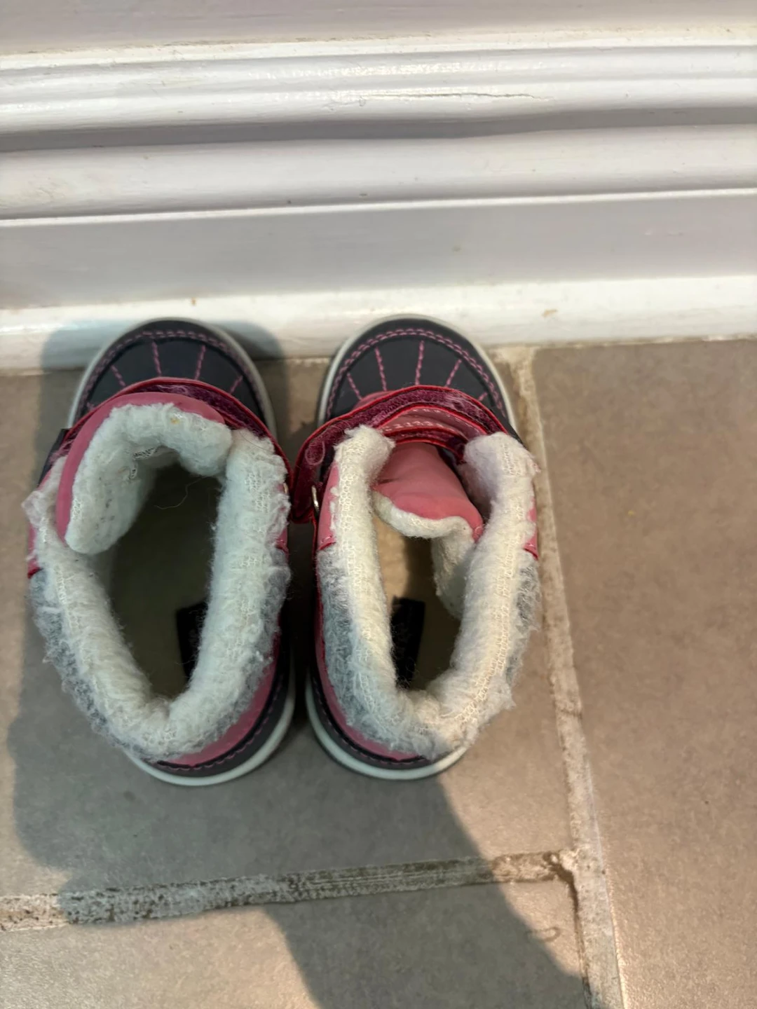 Girls Pink Winter Boots - Size 3-4 - photo 2