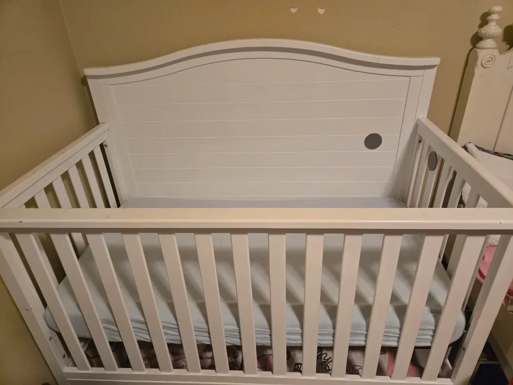 White Baby Crib (as is)